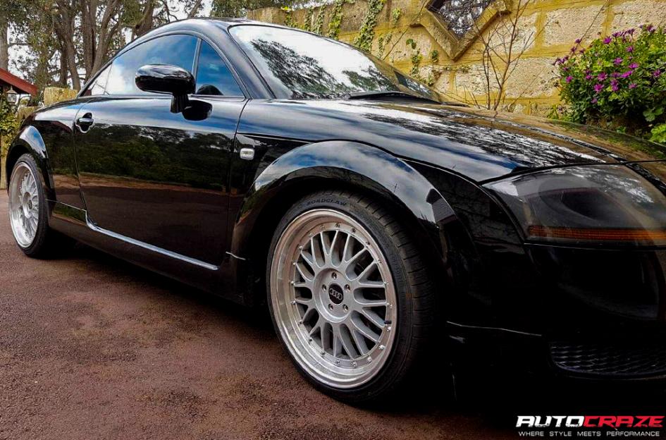 AUDI TT PROJEKT SILVER MACHINED LIP